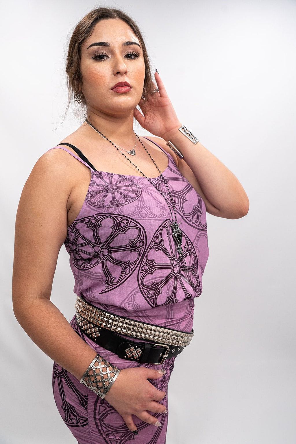 Lavendar Rose Window Camisole - Angel's House of Design Co.