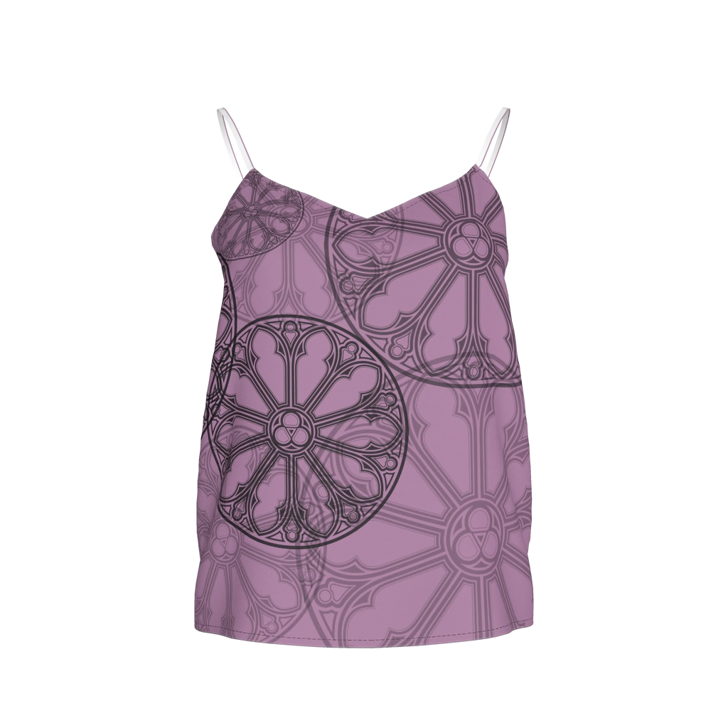 Lavendar Rose Window Camisole - Angel's House of Design Co.