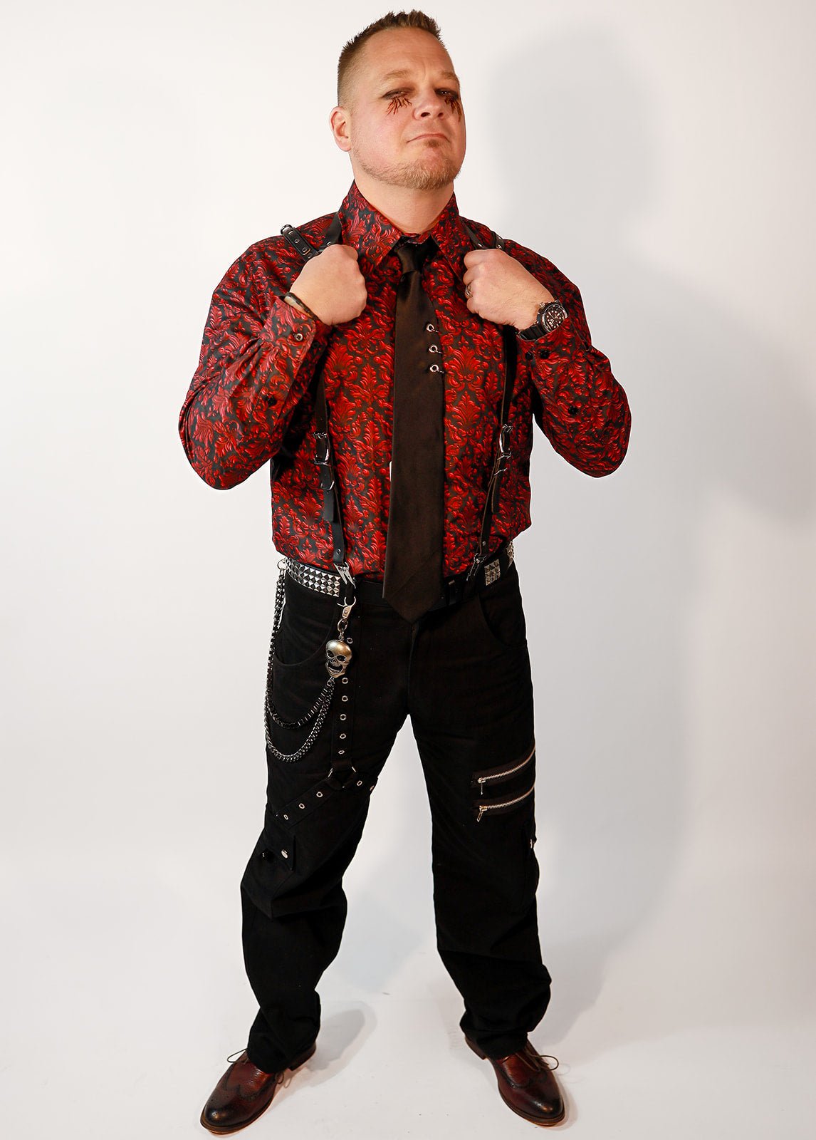 Leather Suspenders by Luna Fae Leathers - Angel's House of Design Co.