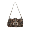 Leopard Moto Style Handbag - Angel's House of Design Co.