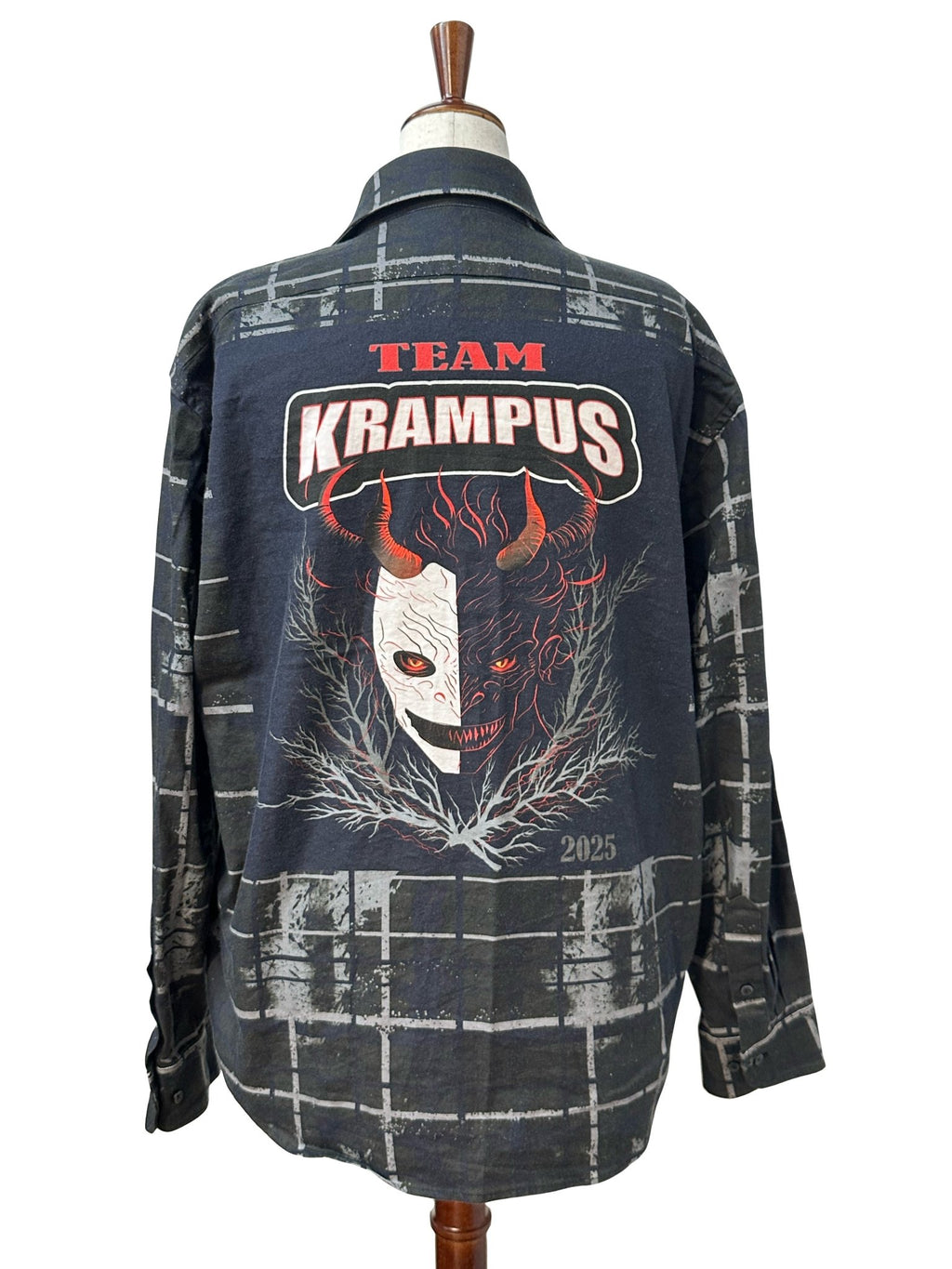 Limited Edition Team Krampus Flannel 2025 - Angel's House of Design Co.