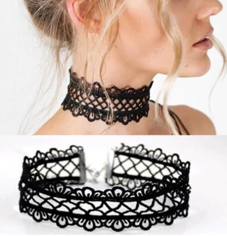 Lolita Lattice Choker Necklace - Angel's House of Design Co.