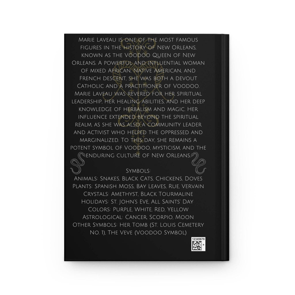 Marie Laveau Goddess Hardcover Journal - Angel's House of Design Co.