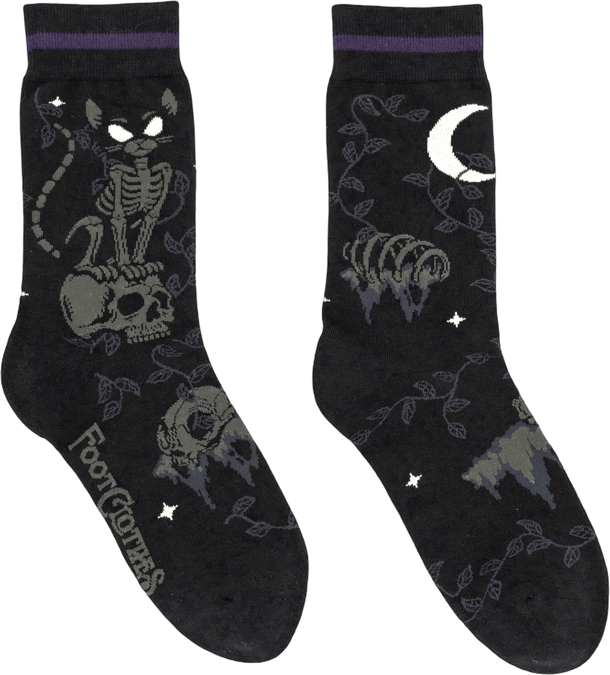 Meowmento Mori Crew Socks - Angel's House of Design Co.