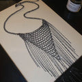 Metal Weave Fringe Chain Necklace - Angel's House of Design Co.