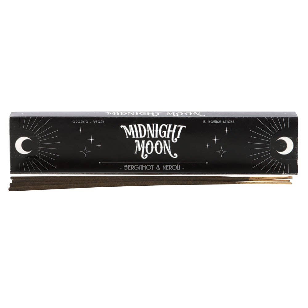 Midnight Moon Bergamot & Neroli Incense Sticks - Angel's House of Design Co.