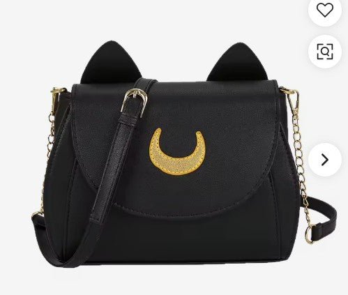 Moon Kitty Shoulder Bag - Angel's House of Design Co.