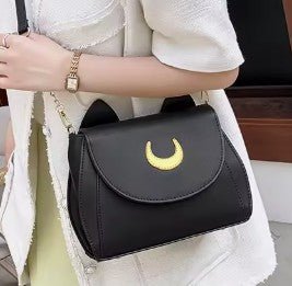 Moon Kitty Shoulder Bag - Angel's House of Design Co.