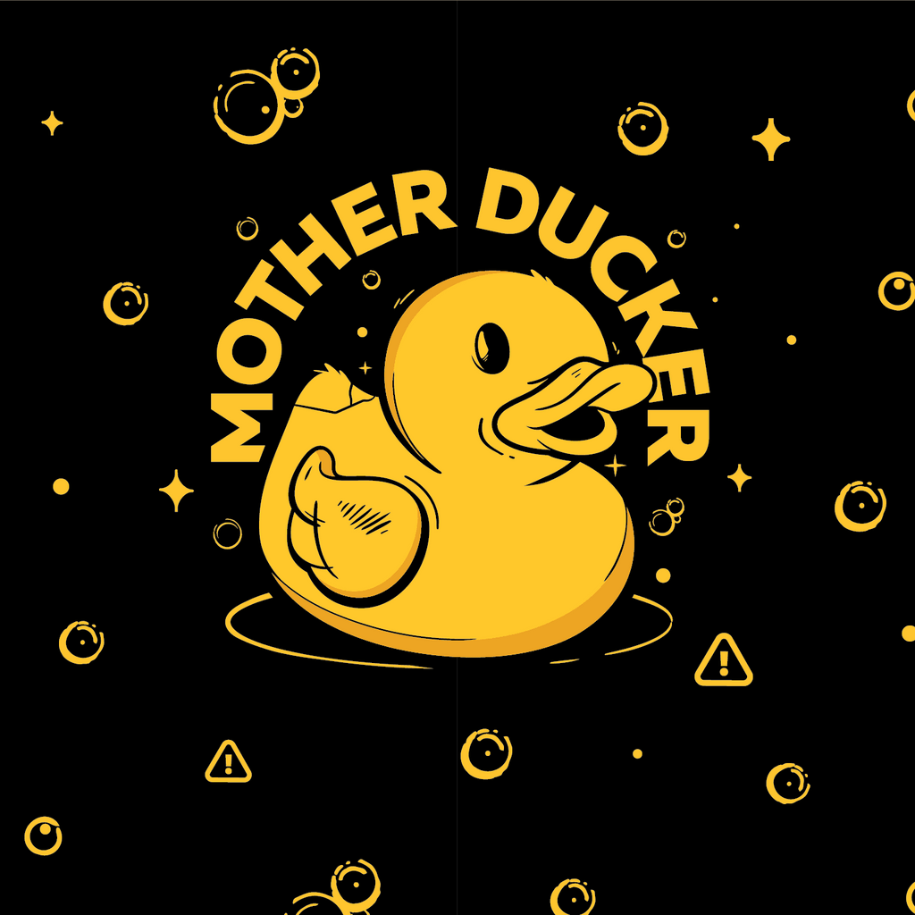 Mother Ducker Crew Socks - Angel's House of Design Co.