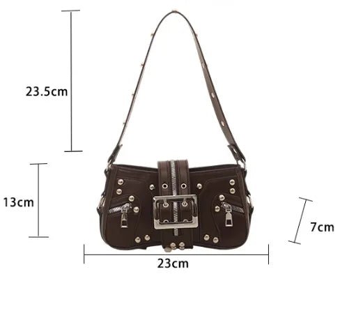 Moto Style Handbag - Angel's House of Design Co.