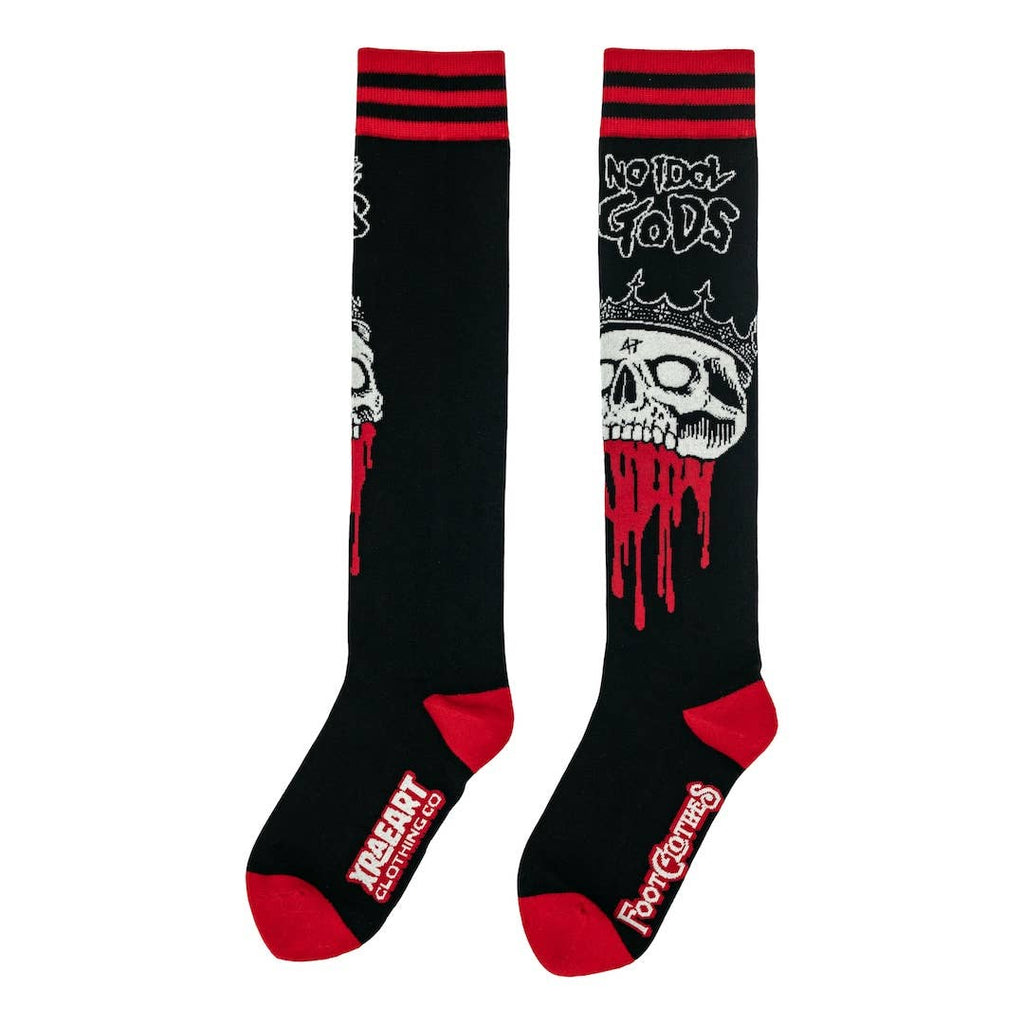 No False Kings Knee High Socks - Angel's House of Design Co.