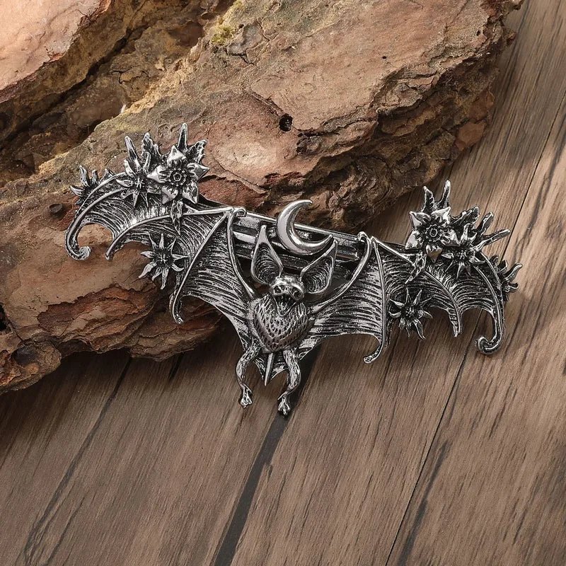 Noctural Spring Bat Hair Clip - Angel's House of Design Co.