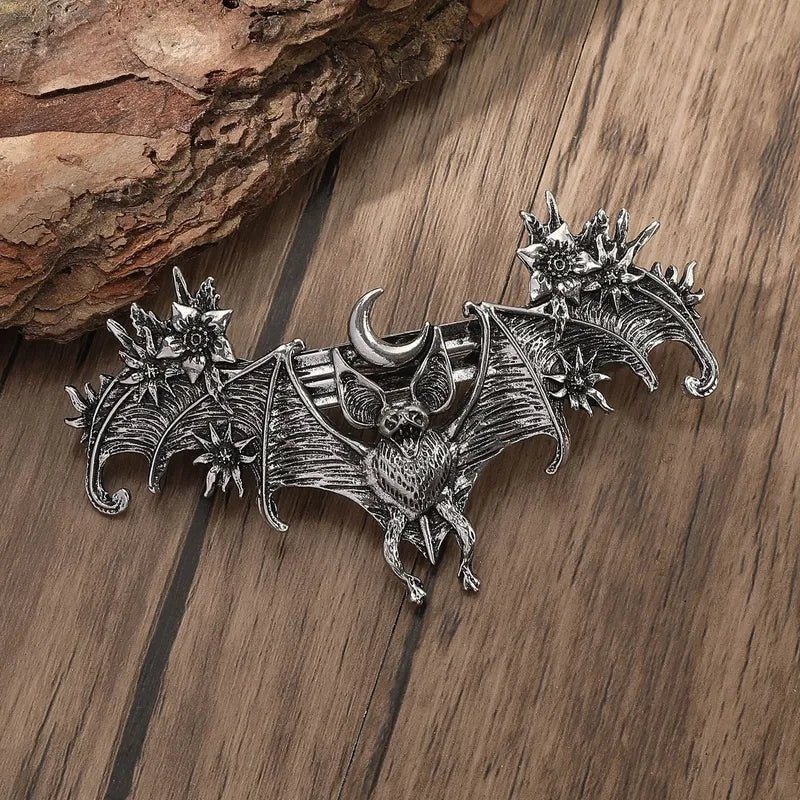 Noctural Spring Bat Hair Clip - Angel's House of Design Co.