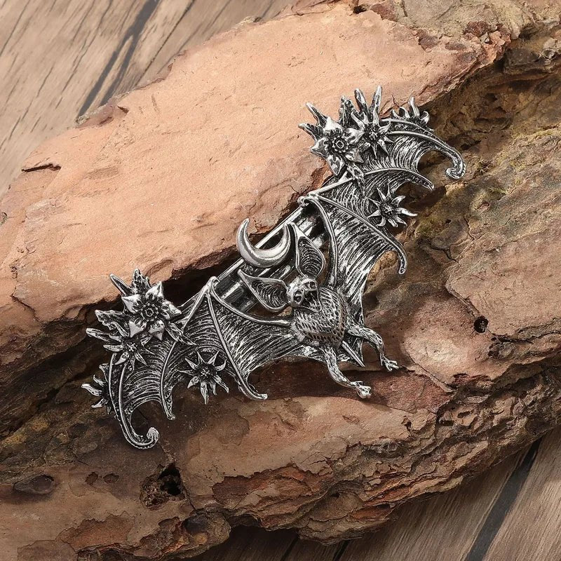 Noctural Spring Bat Hair Clip - Angel's House of Design Co.