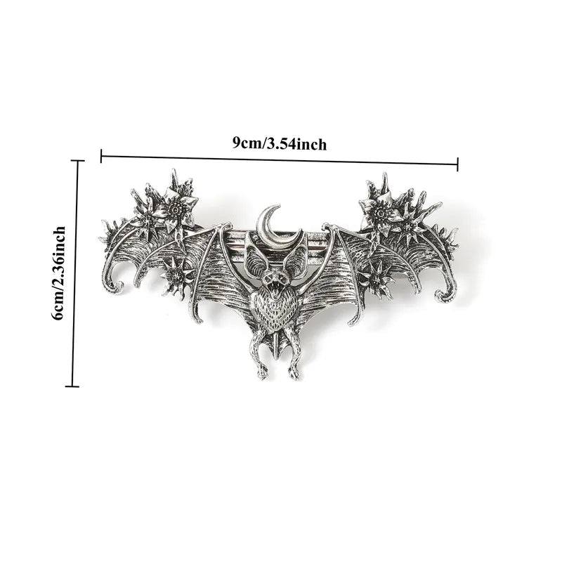 Noctural Spring Bat Hair Clip - Angel's House of Design Co.