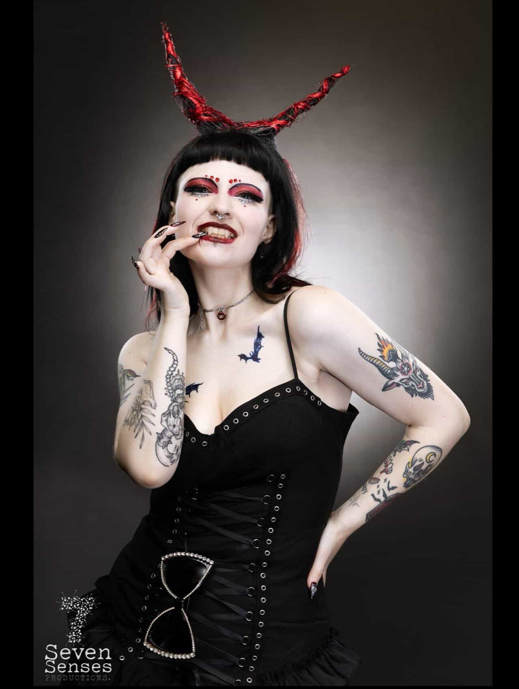 Nocturnal Hexy Dress - Angel's House of Design Co.