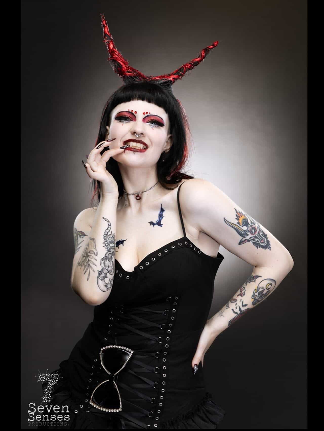 Nocturnal Hexy Dress - Angel's House of Design Co.