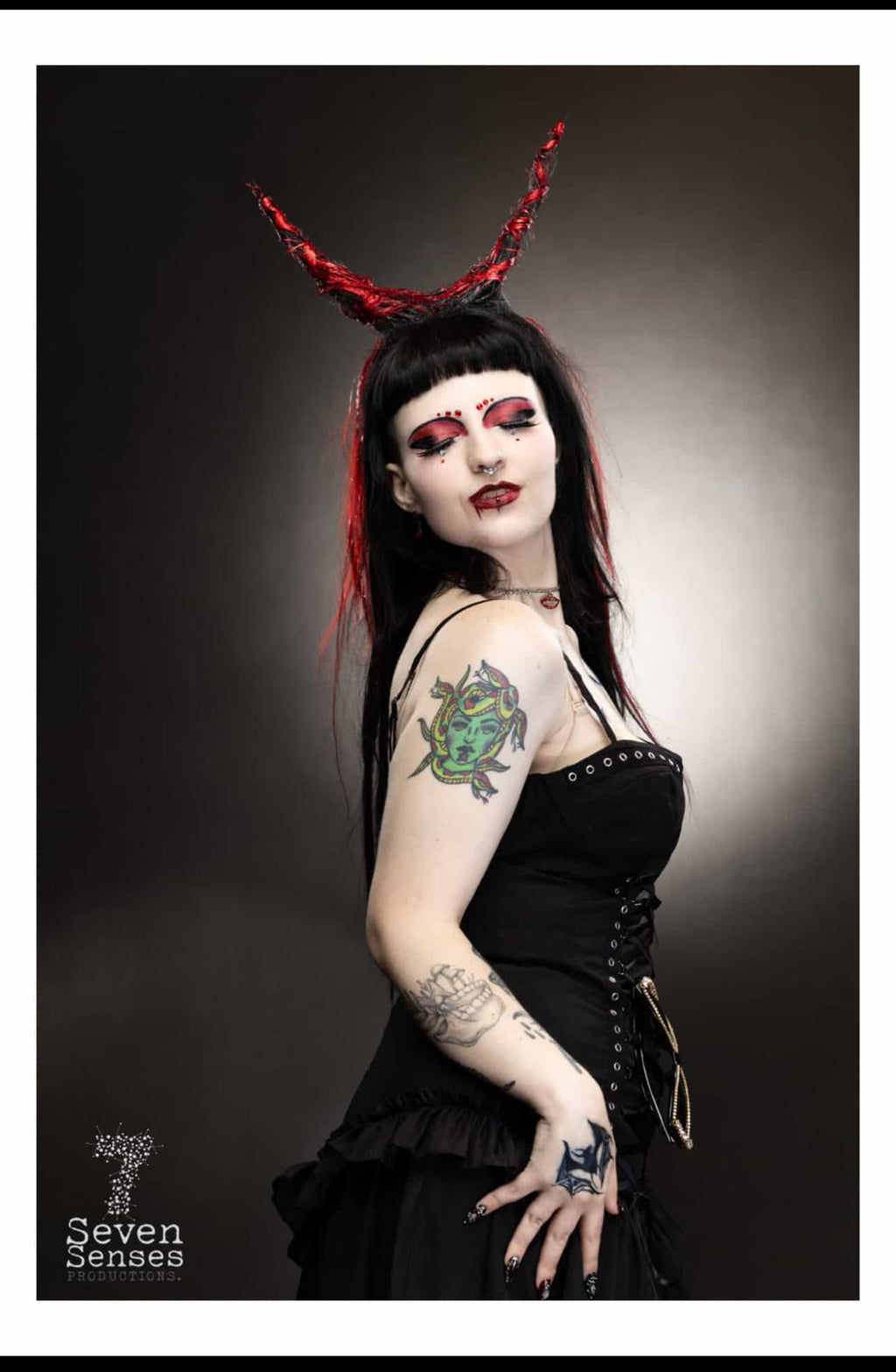 Nocturnal Hexy Dress - Angel's House of Design Co.