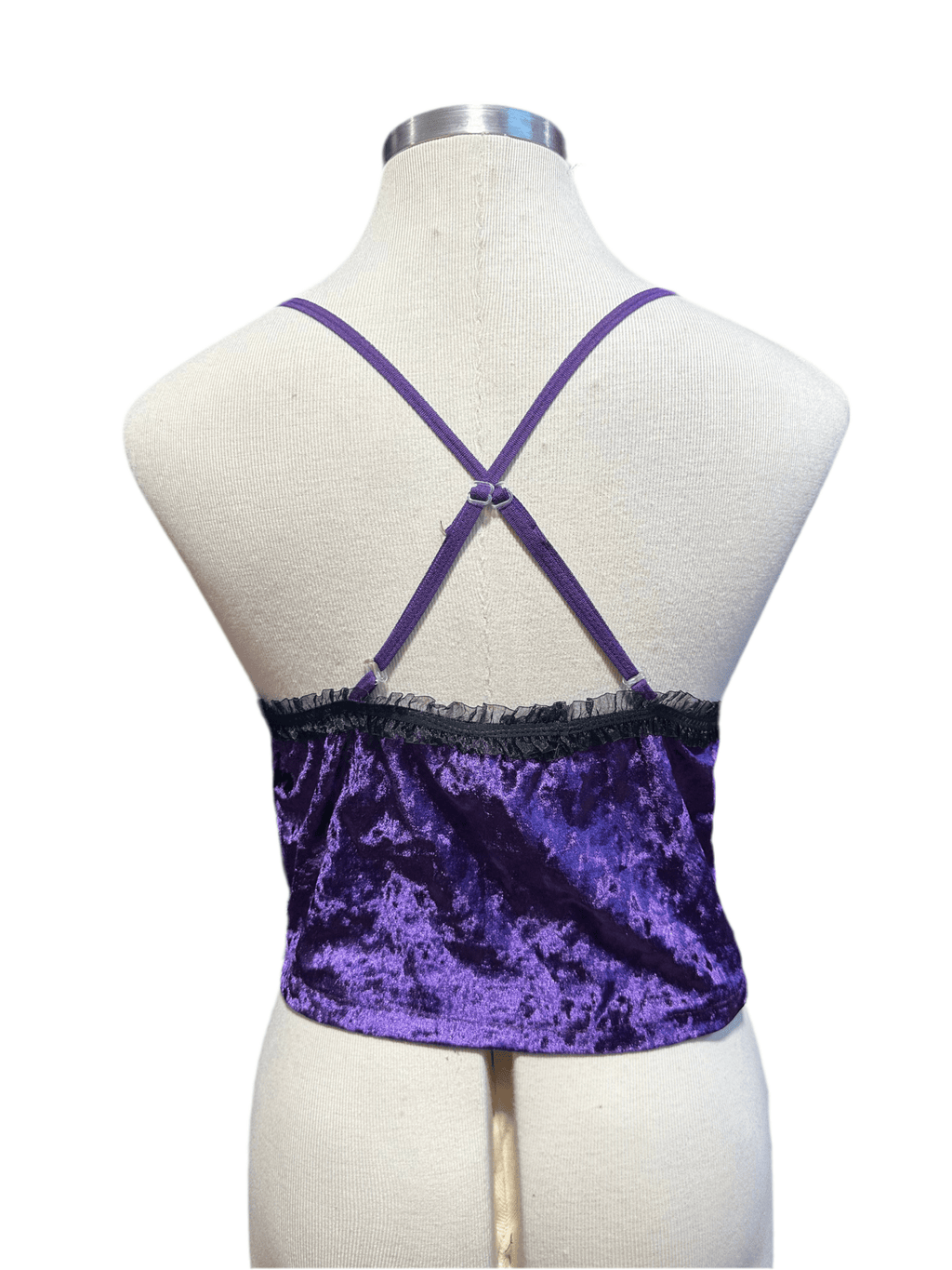 Nocturnal Velvet Cami Purple - Angel's House of Design Co.