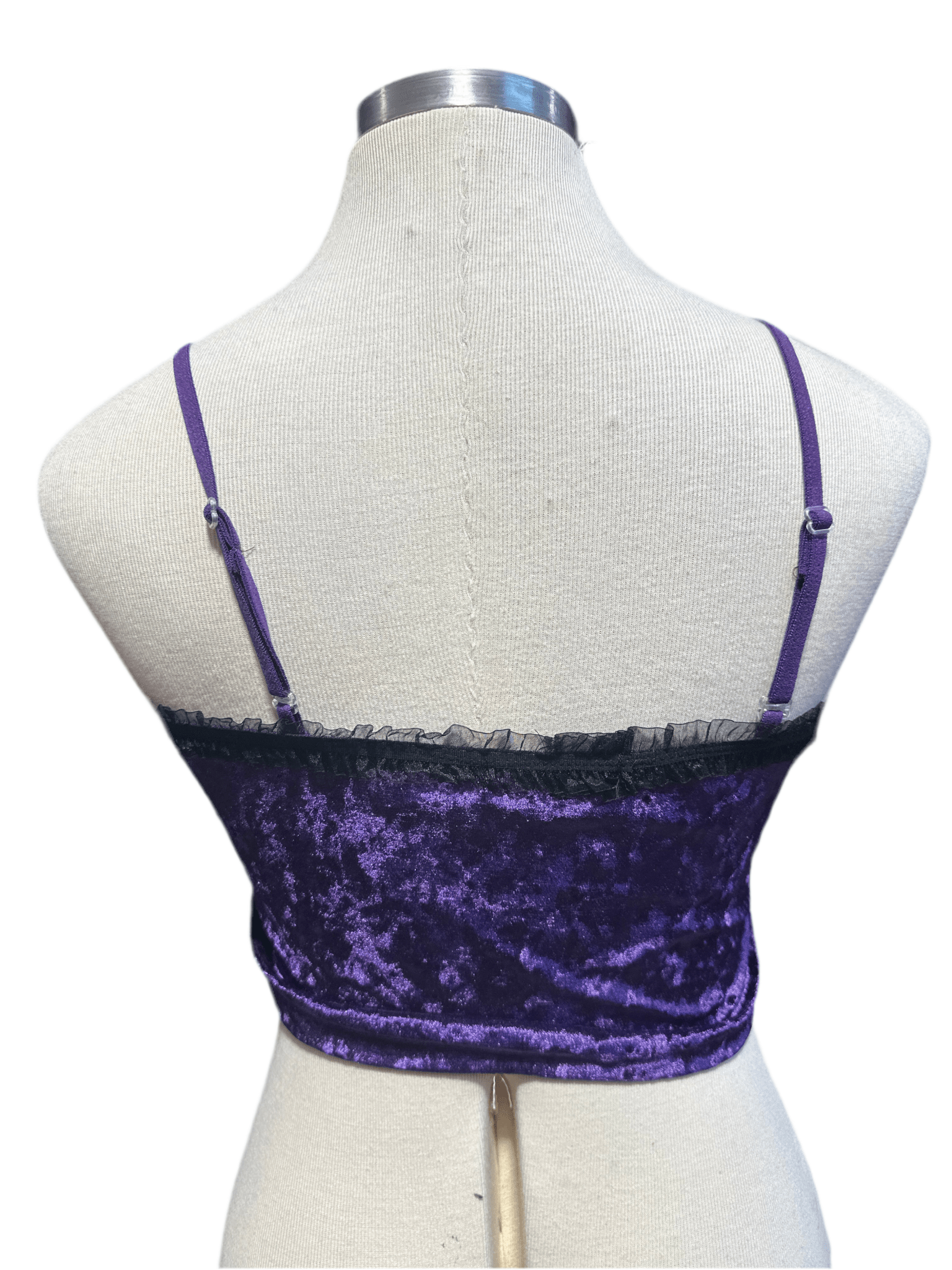 Nocturnal Velvet Cami Purple - Angel's House of Design Co.