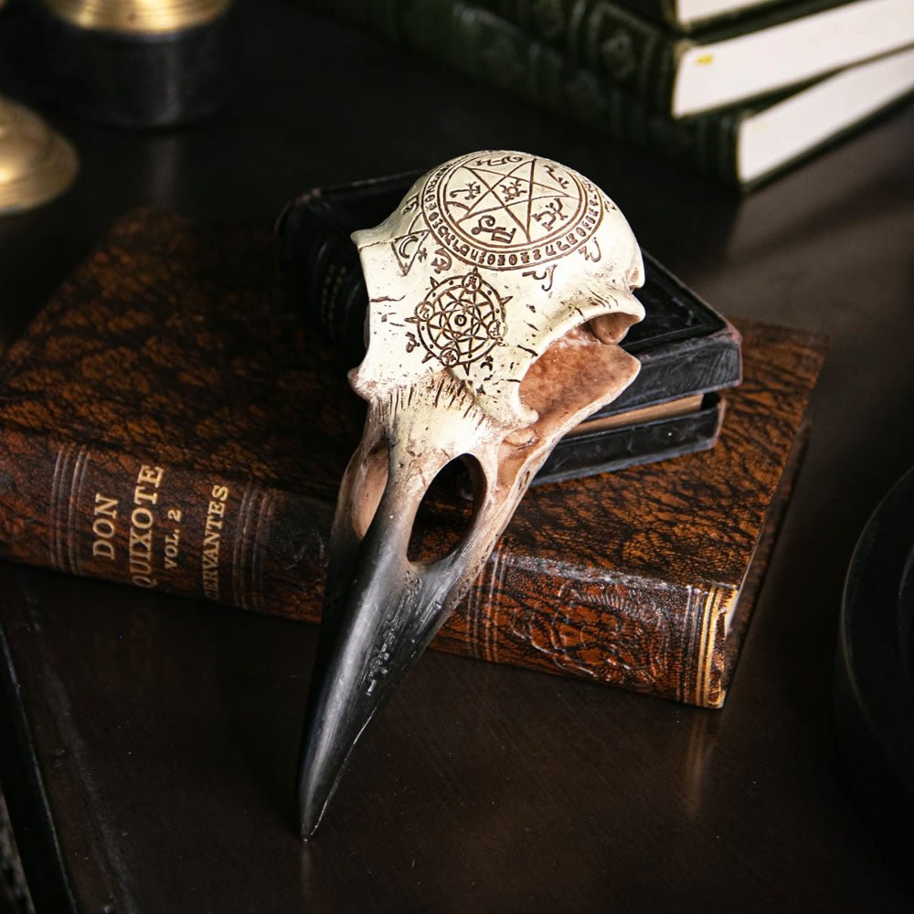 Omega Raven Skull - Angel's House of Design Co.