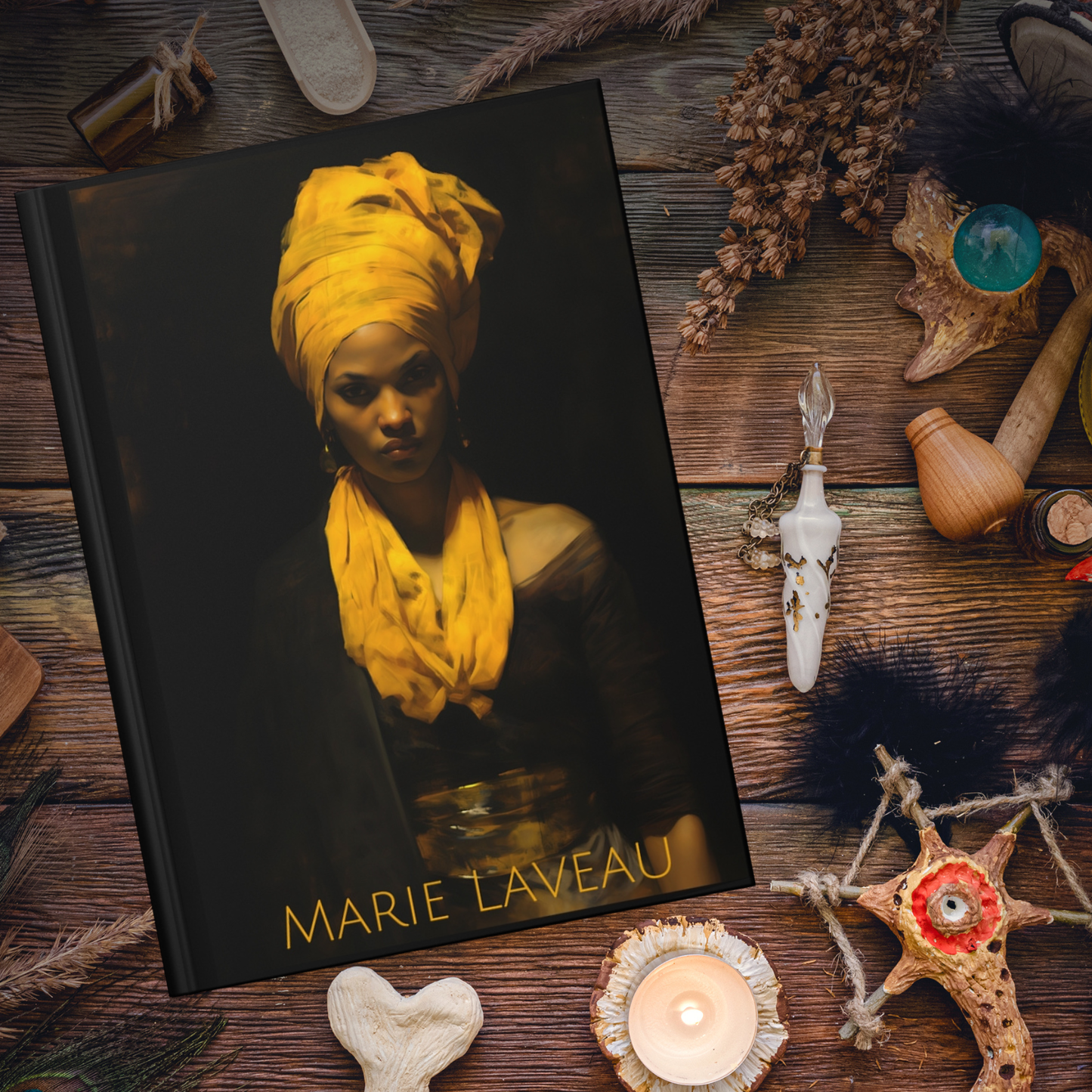 Marie Laveau Goddess Hardcover Journal