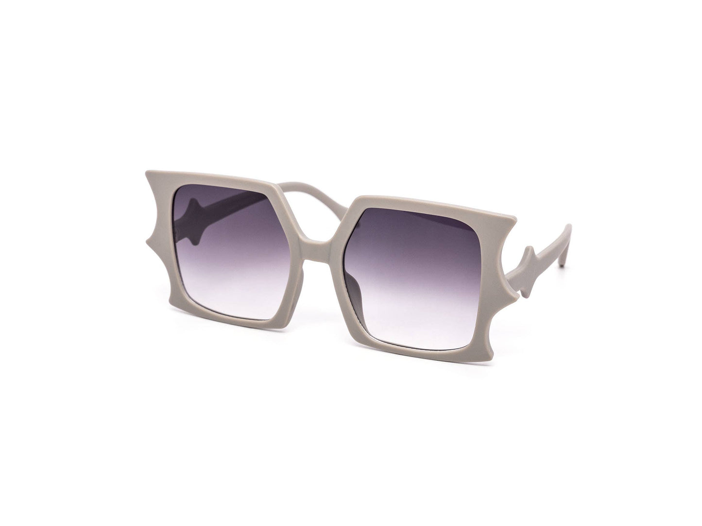 Unique Oversized Bat Flare Festival Sunglasses