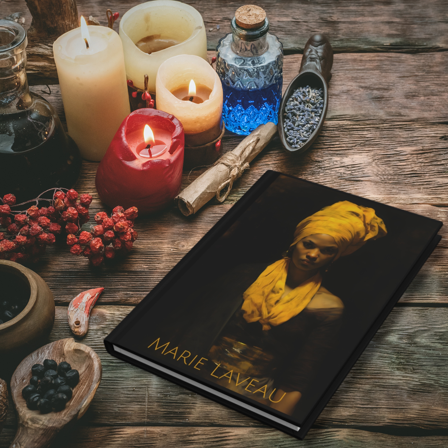 Marie Laveau Goddess Hardcover Journal