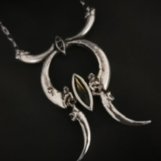 NYX Claw Pendant. Bird Claw Necklace by Martha Rotten