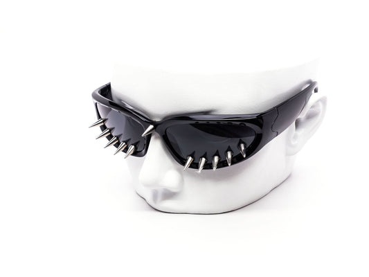 Punk Spike Classy Wraparound Sunglasses
