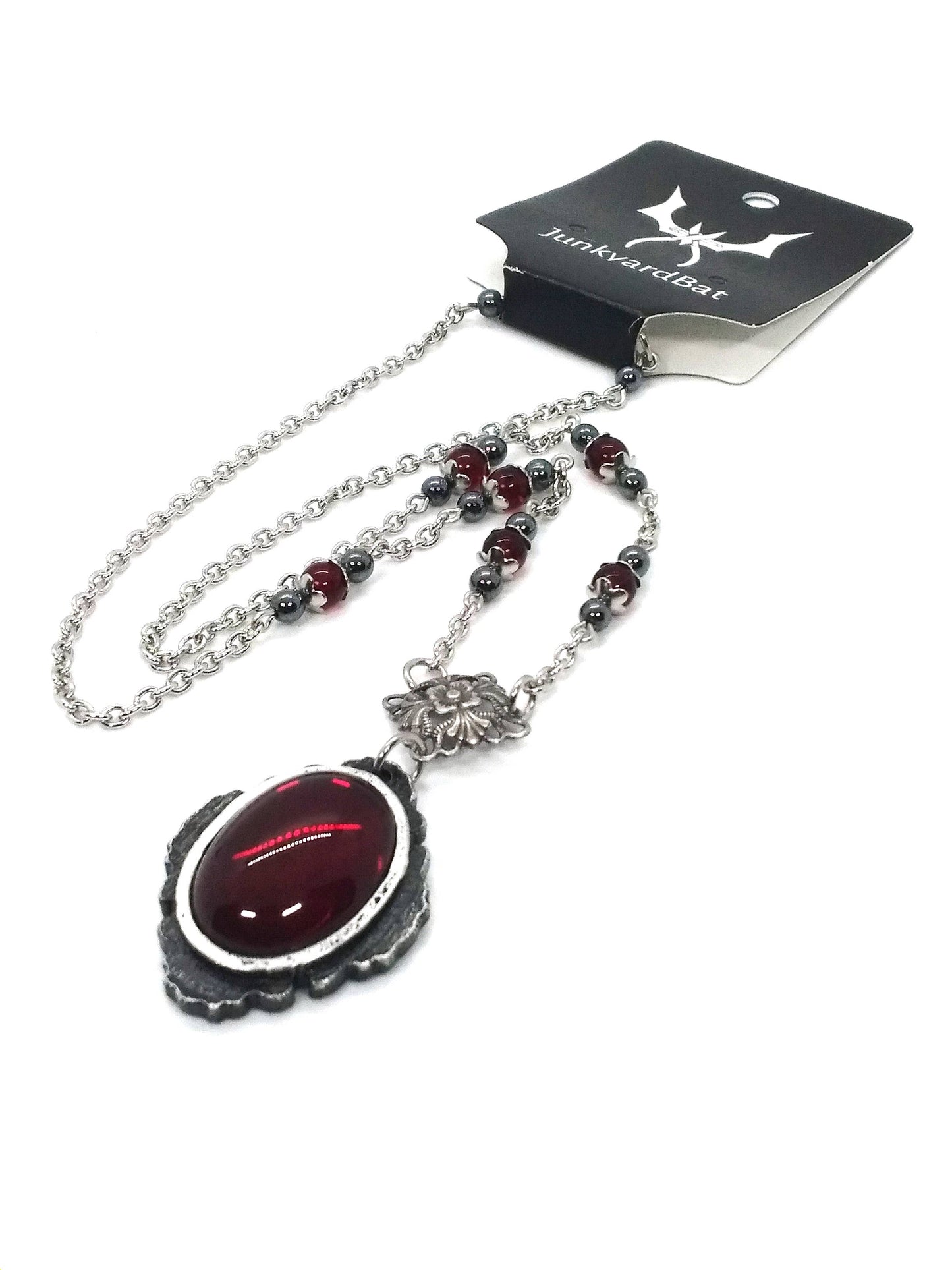 Vampiric Amulet Necklace with Setting Options