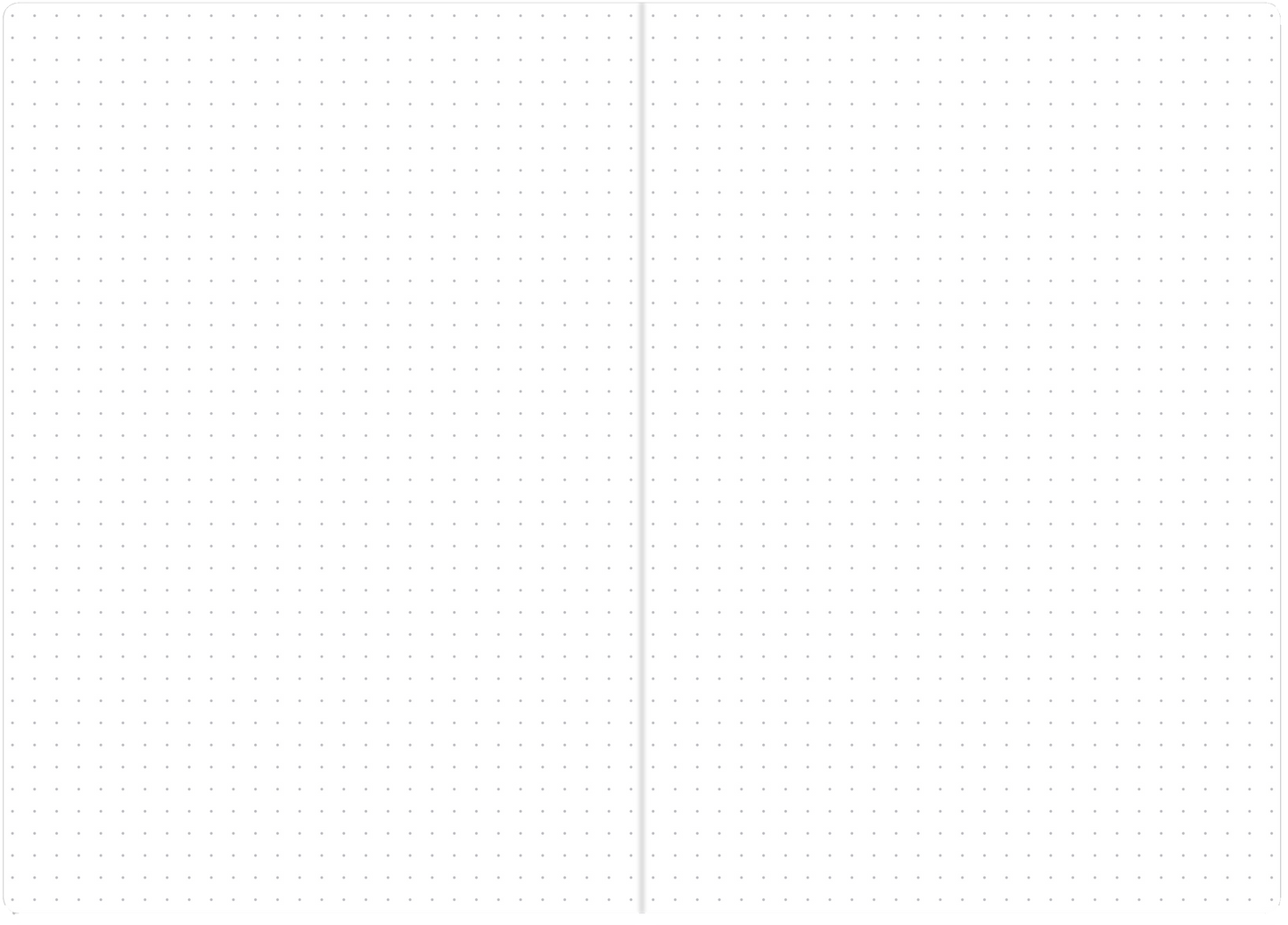 Celestial Dot Matrix Notebook