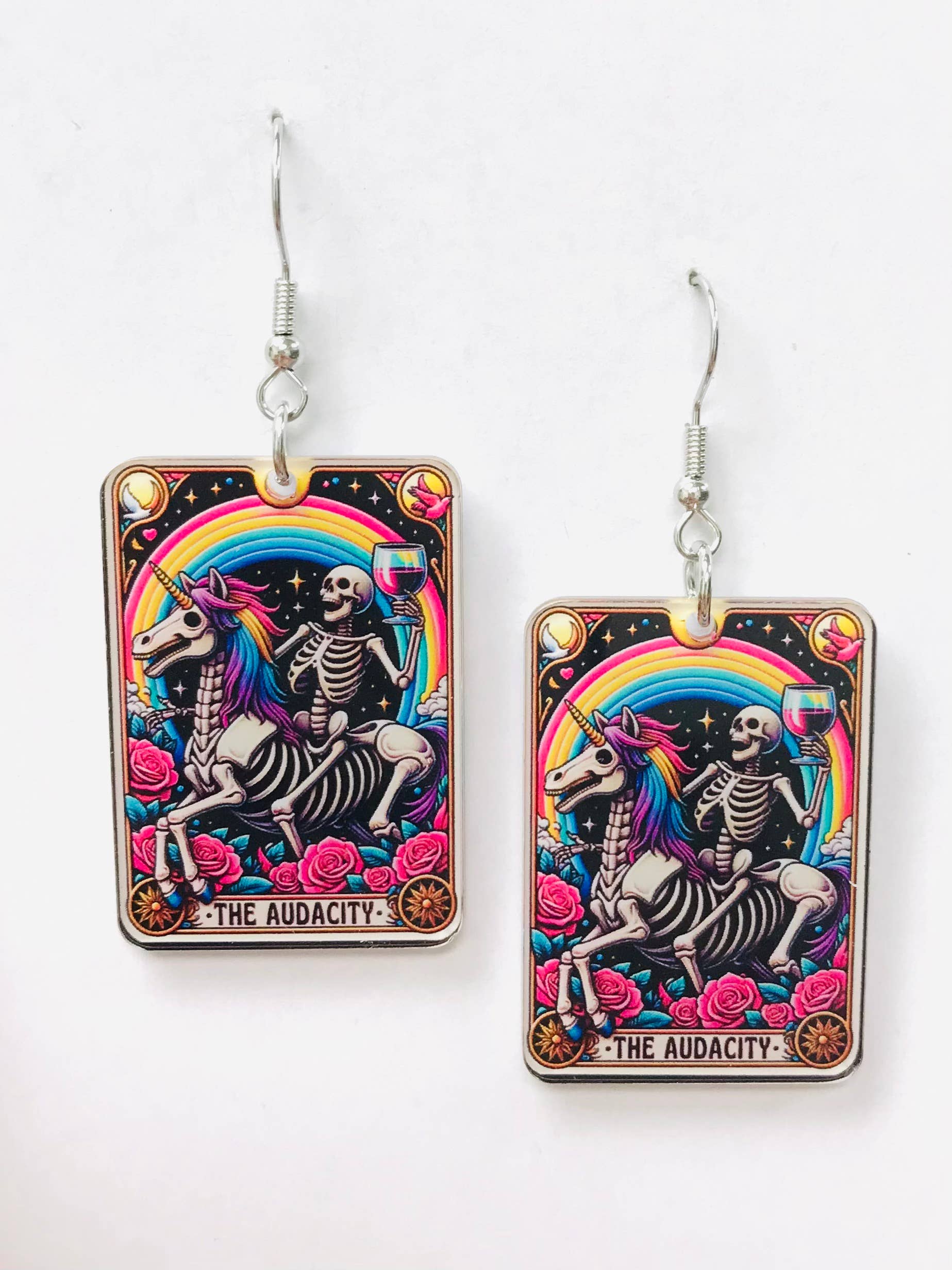 Audacity Earrings, Acrylic Earrings