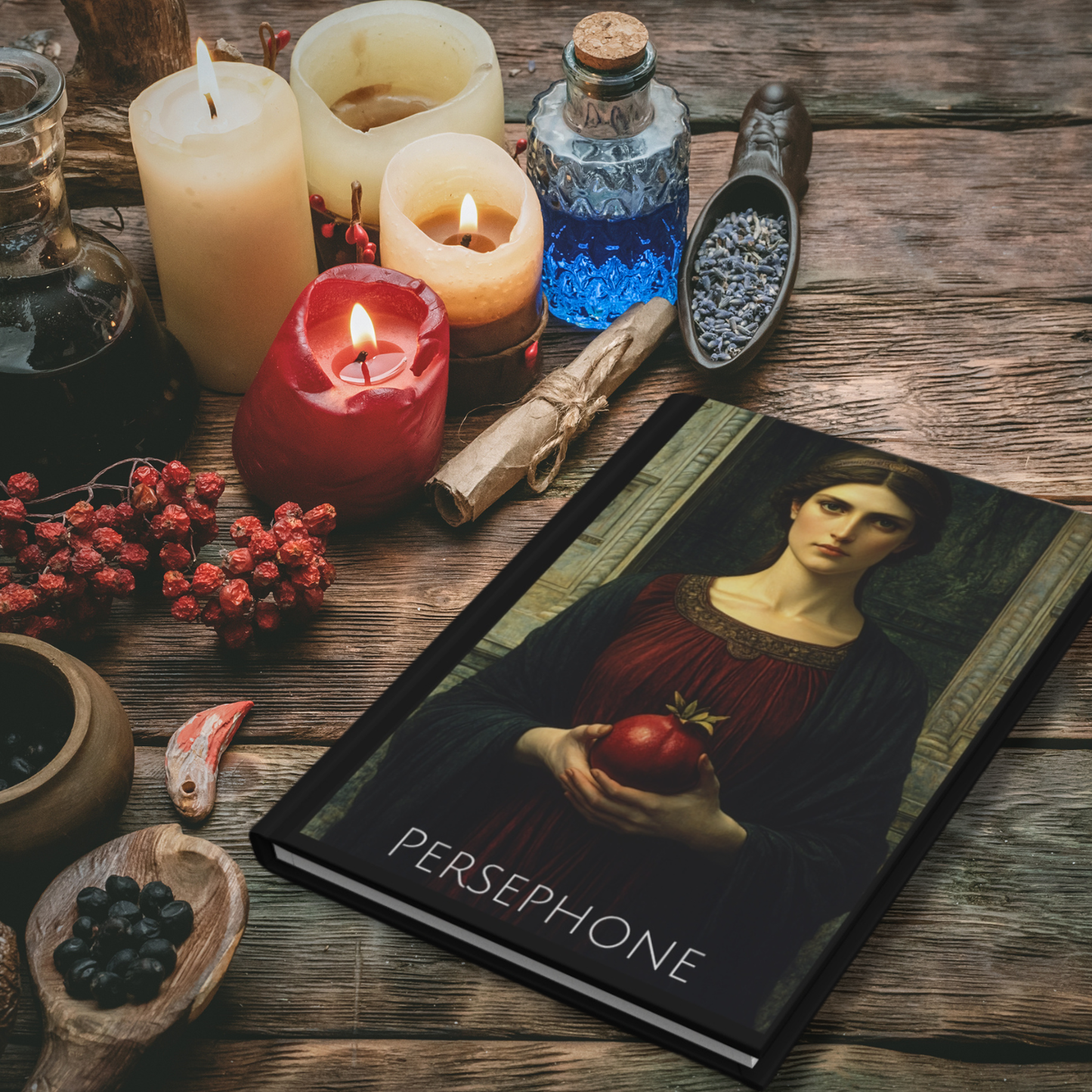 Persephone Goddess Hardcover Journal