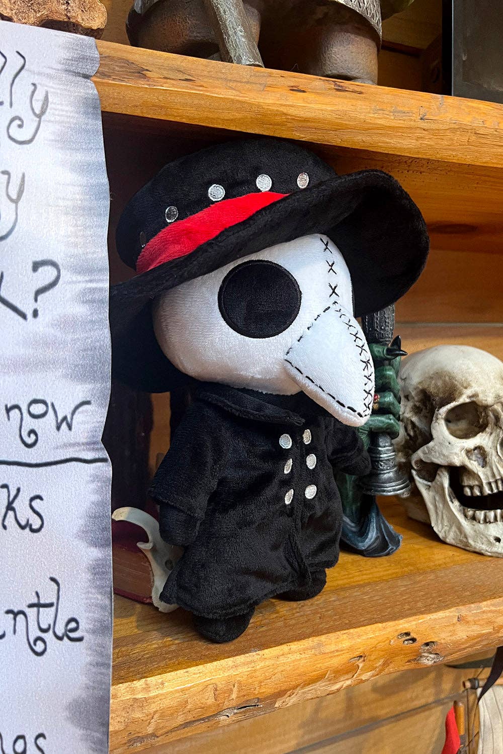 Plague Doctor Plush Toy - Angel's House of Design Co.