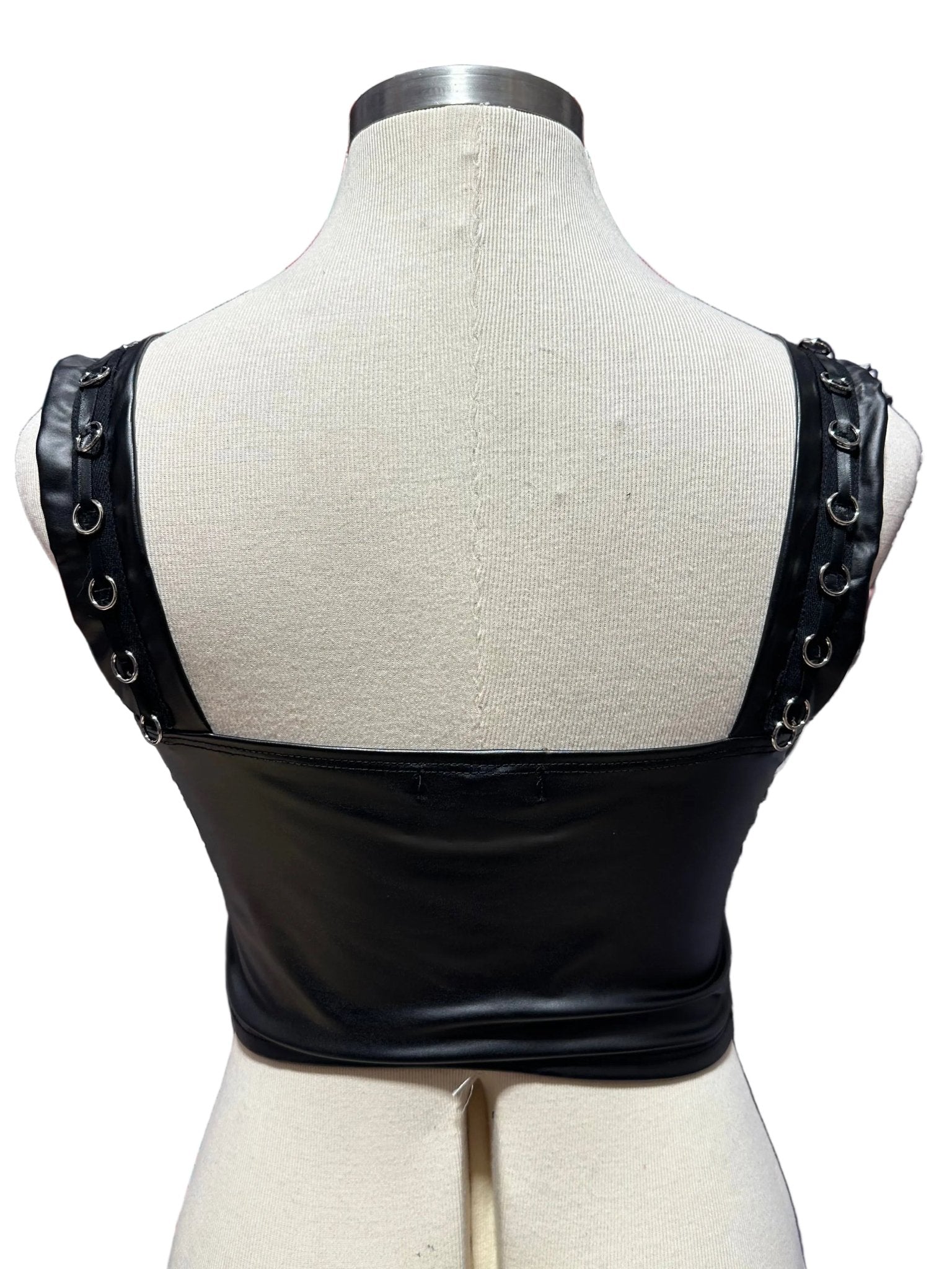 Plus Size Bat in Flight Crop Top - Angel's House of Design Co.