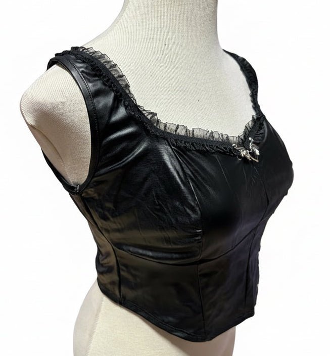 Plus Size Devilish Crop Top - Angel's House of Design Co.