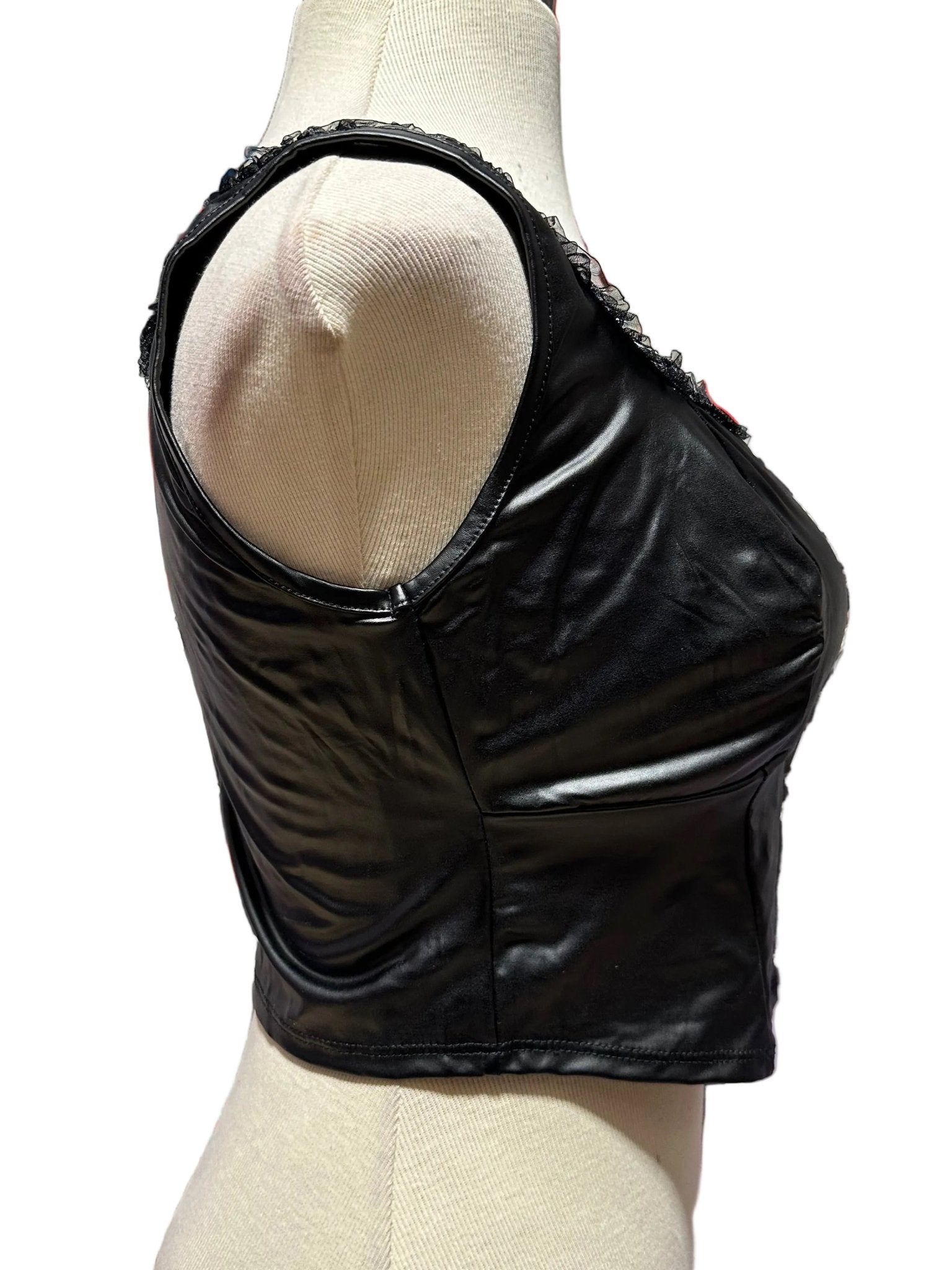 Plus Size Devilish Crop Top - Angel's House of Design Co.