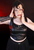 Plus Size Devilish Crop Top - Angel's House of Design Co.