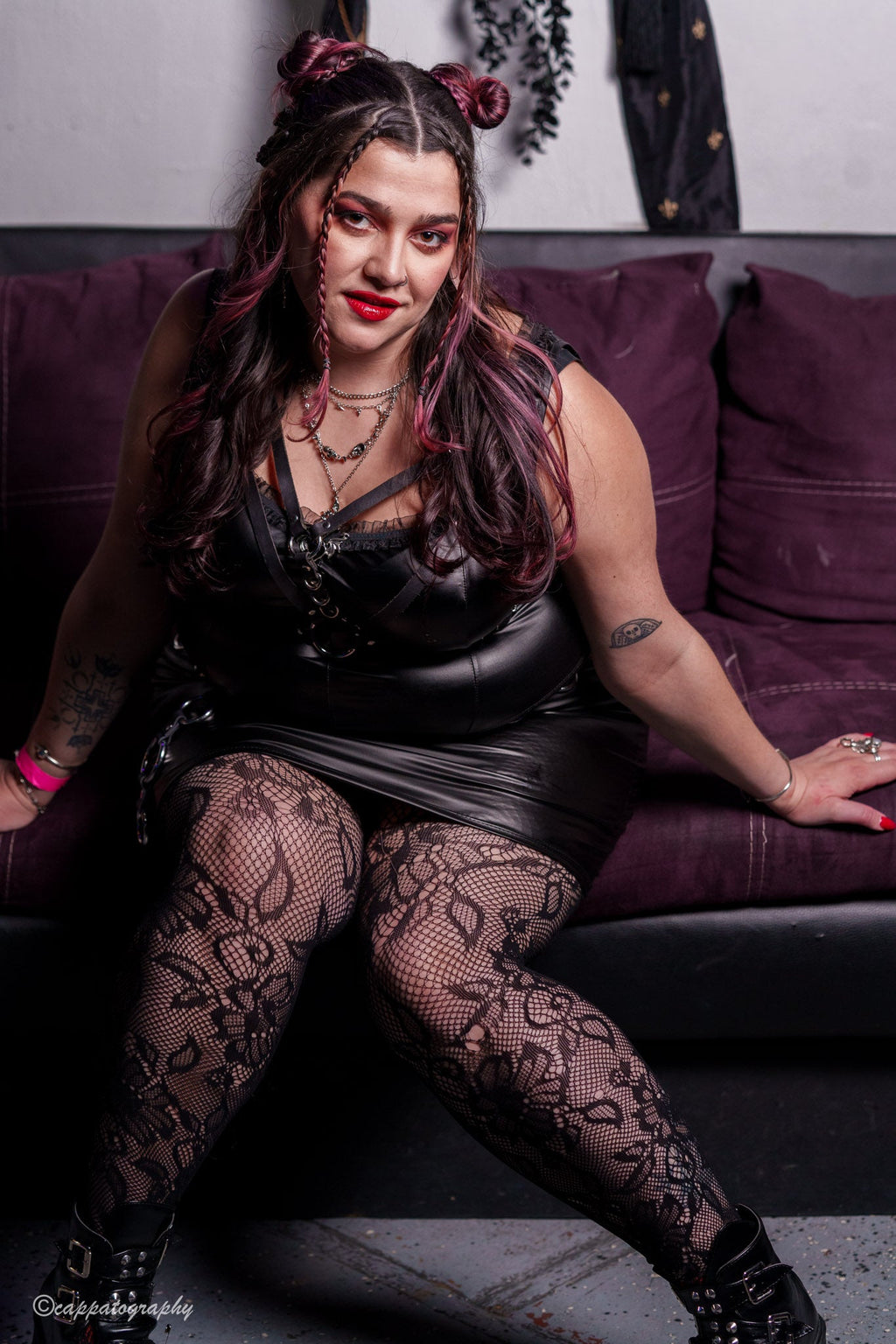 Plus Size Devilish Crop Top - Angel's House of Design Co.