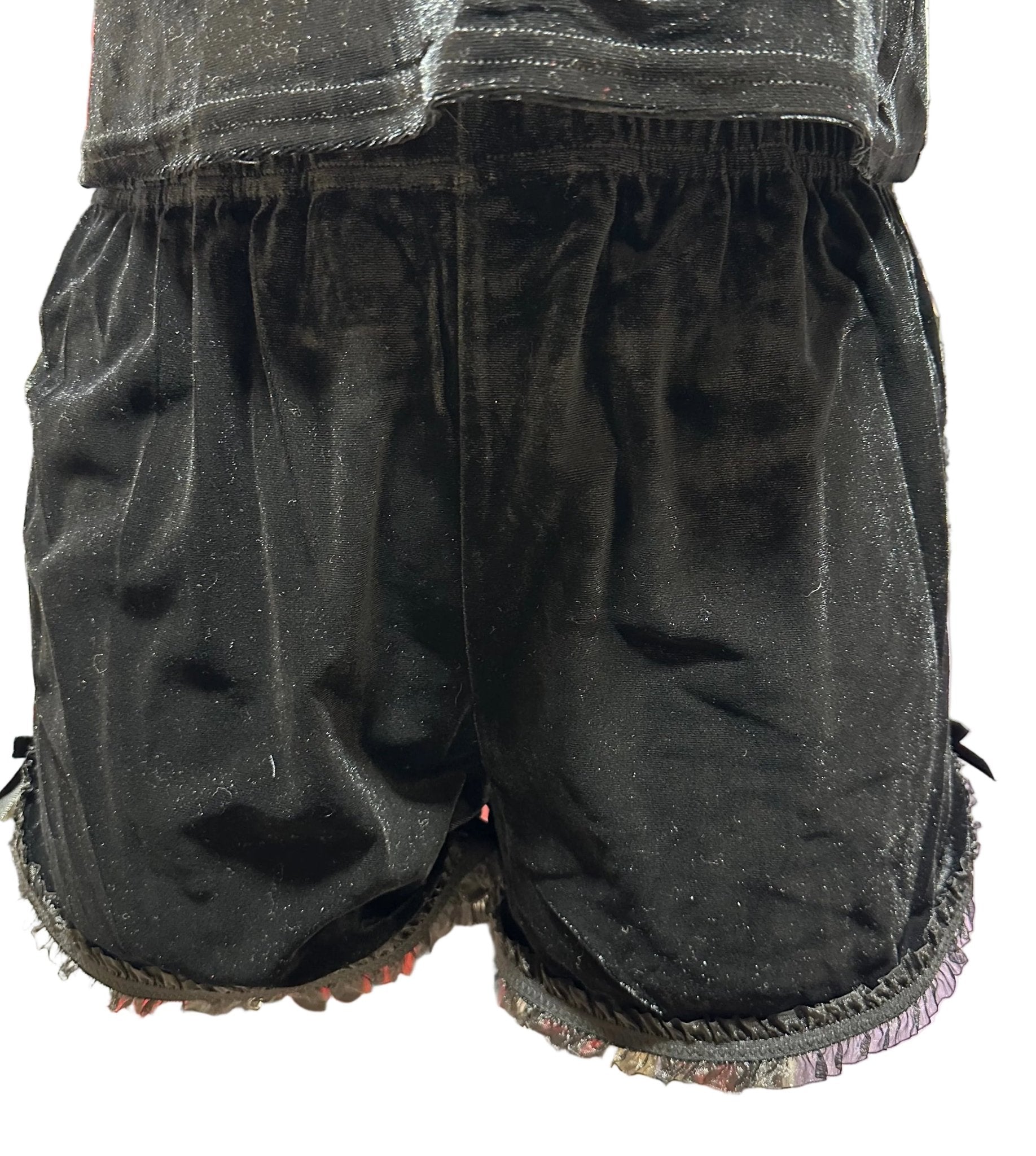 Plus Size Eternal Velvet Shorts - Angel's House of Design Co.