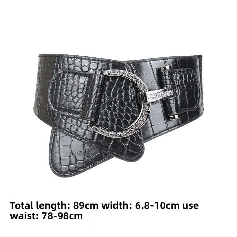 Plus Size Waist Cinch Belt with Elastic - Angel's House of Design Co.