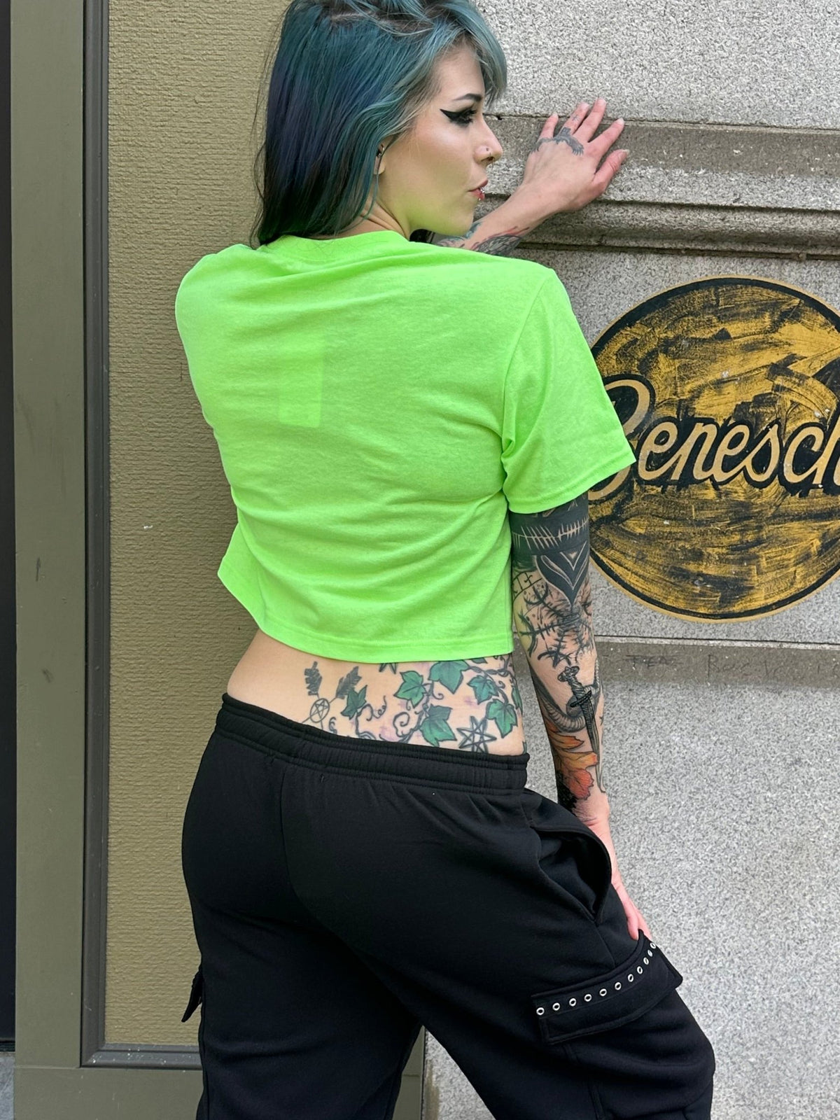 Pride 2026 Crop Green - Angel's House of Design Co.