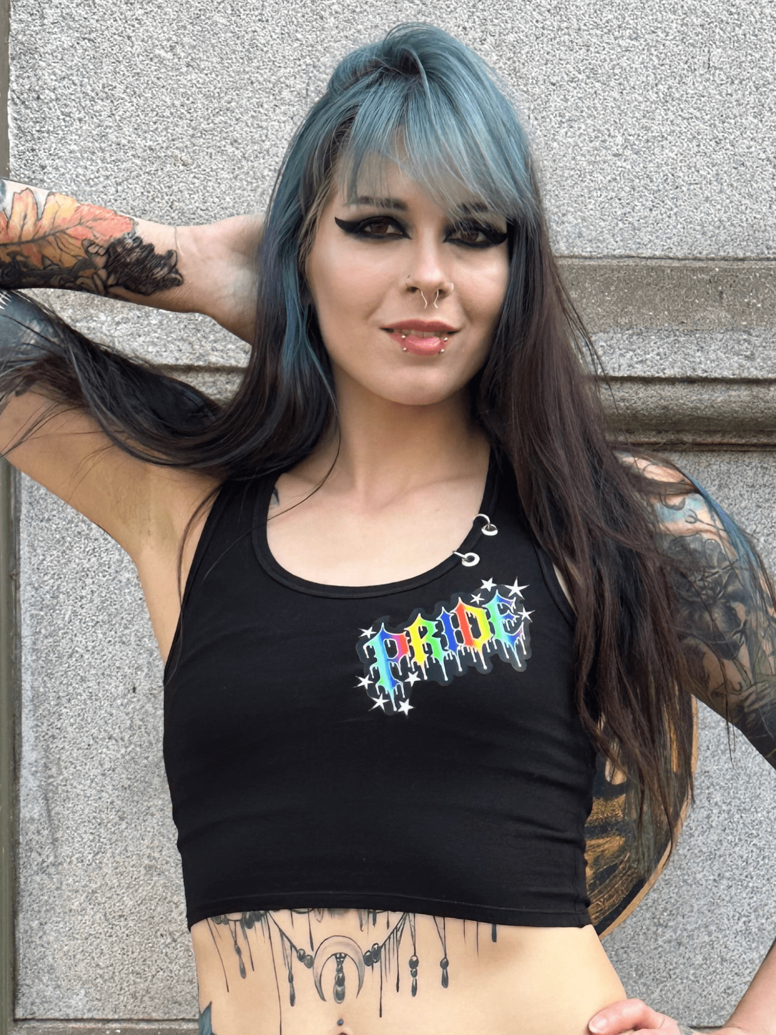 PRIDE 2026 pierced tank - Angel's House of Design Co.