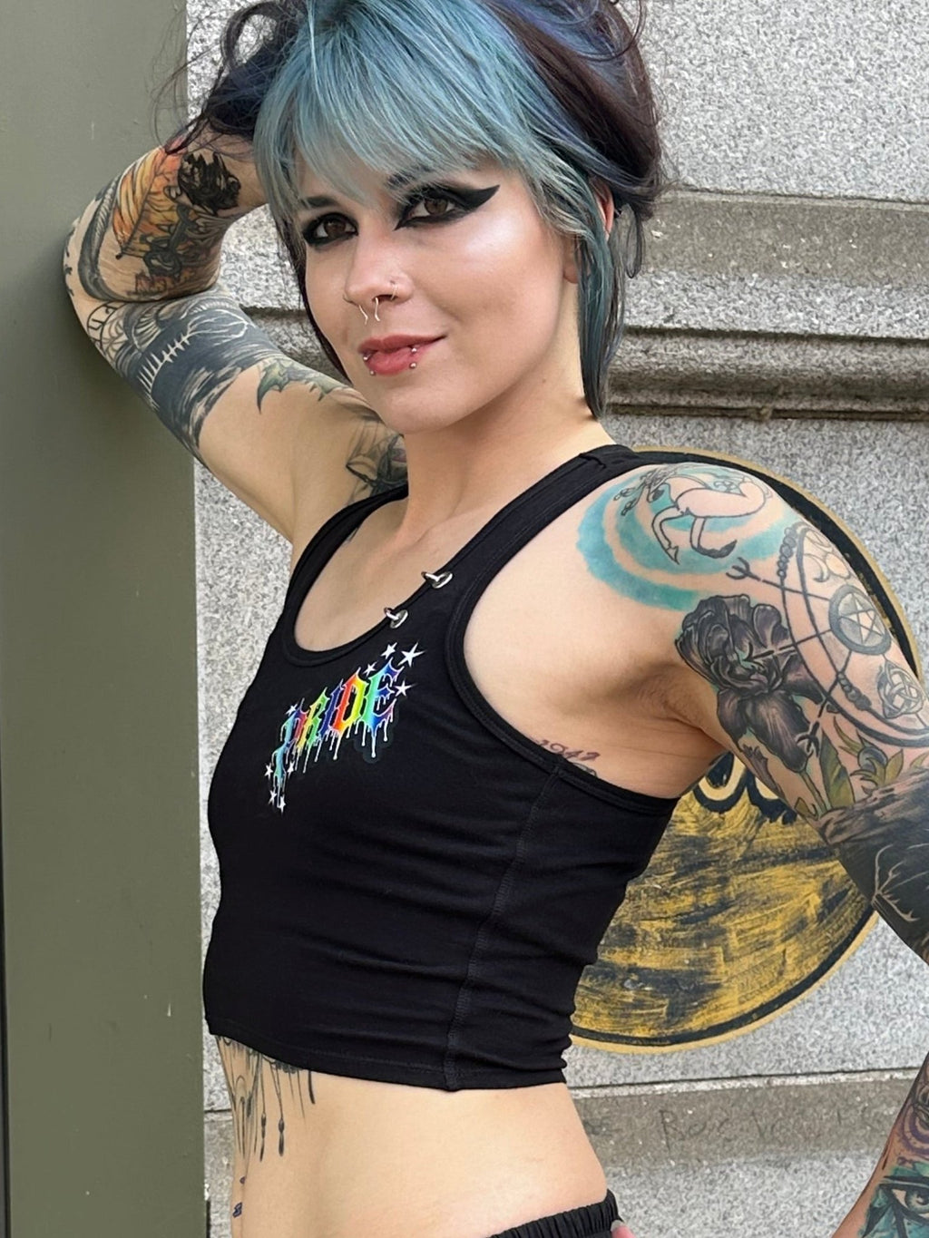 PRIDE 2026 pierced tank - Angel's House of Design Co.