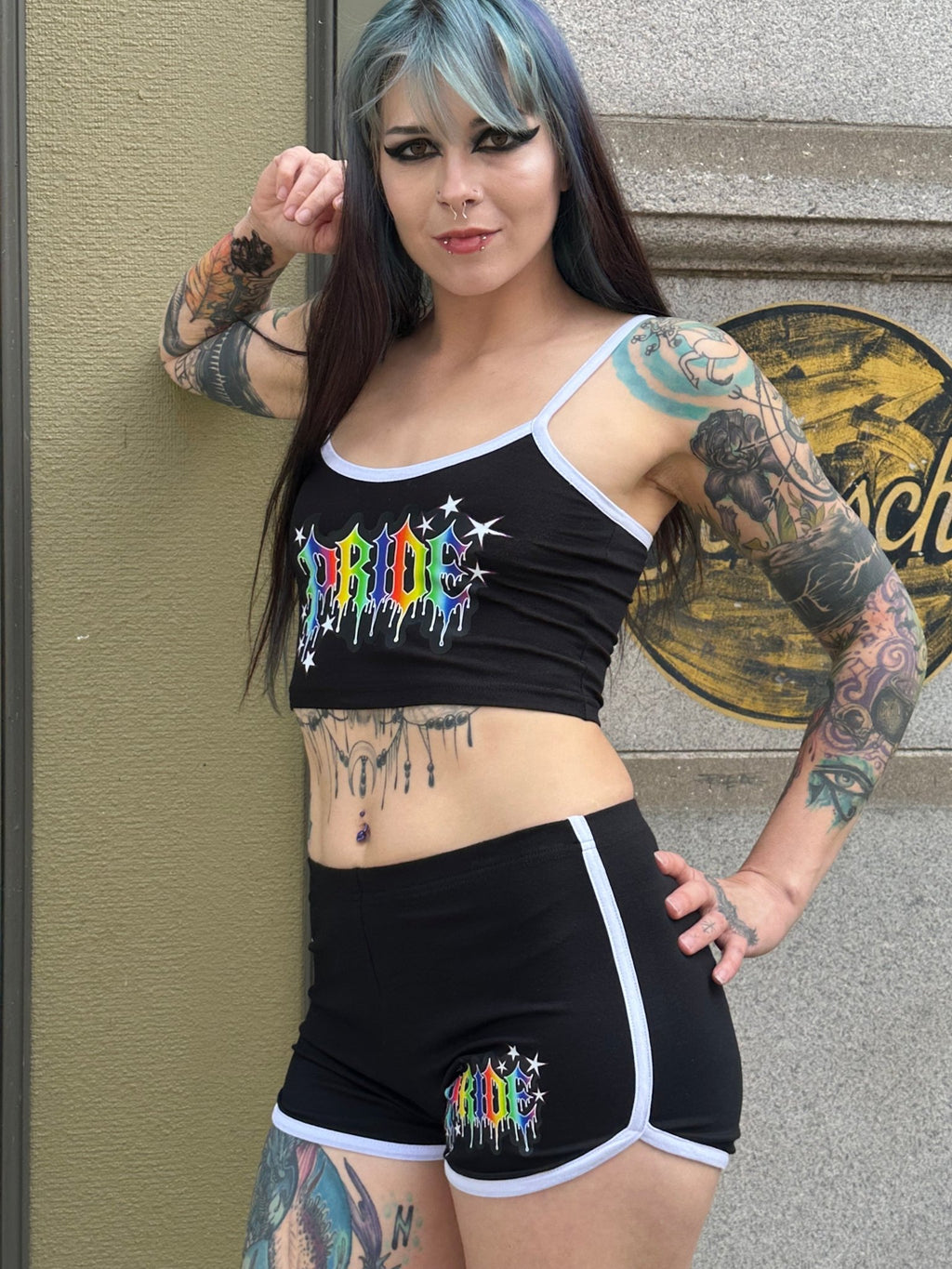 Pride 2026 Retro Bralette Top - Angel's House of Design Co.
