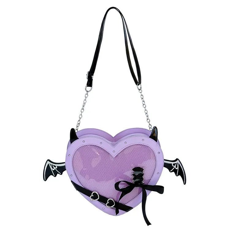Purple Heart Handbag - Angel's House of Design Co.