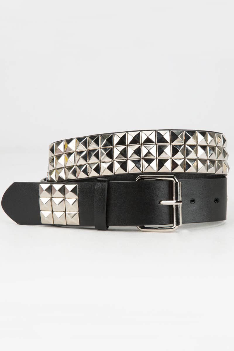 Pyramid Studded Belt - Angel's House of Design Co.