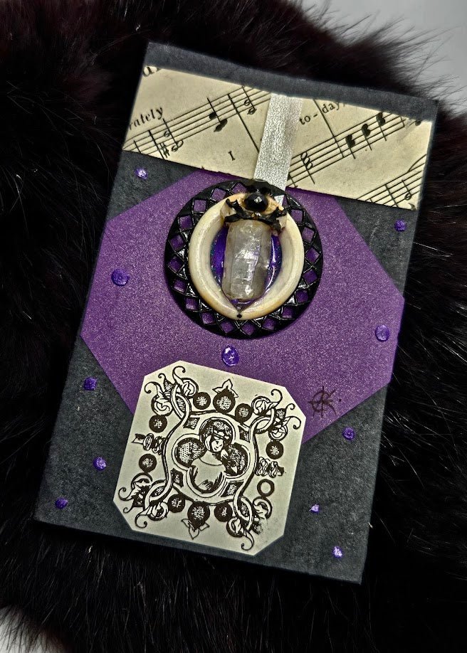 Quartz Pin/Brooch by Boneafide Arts - Angel's House of Design Co.