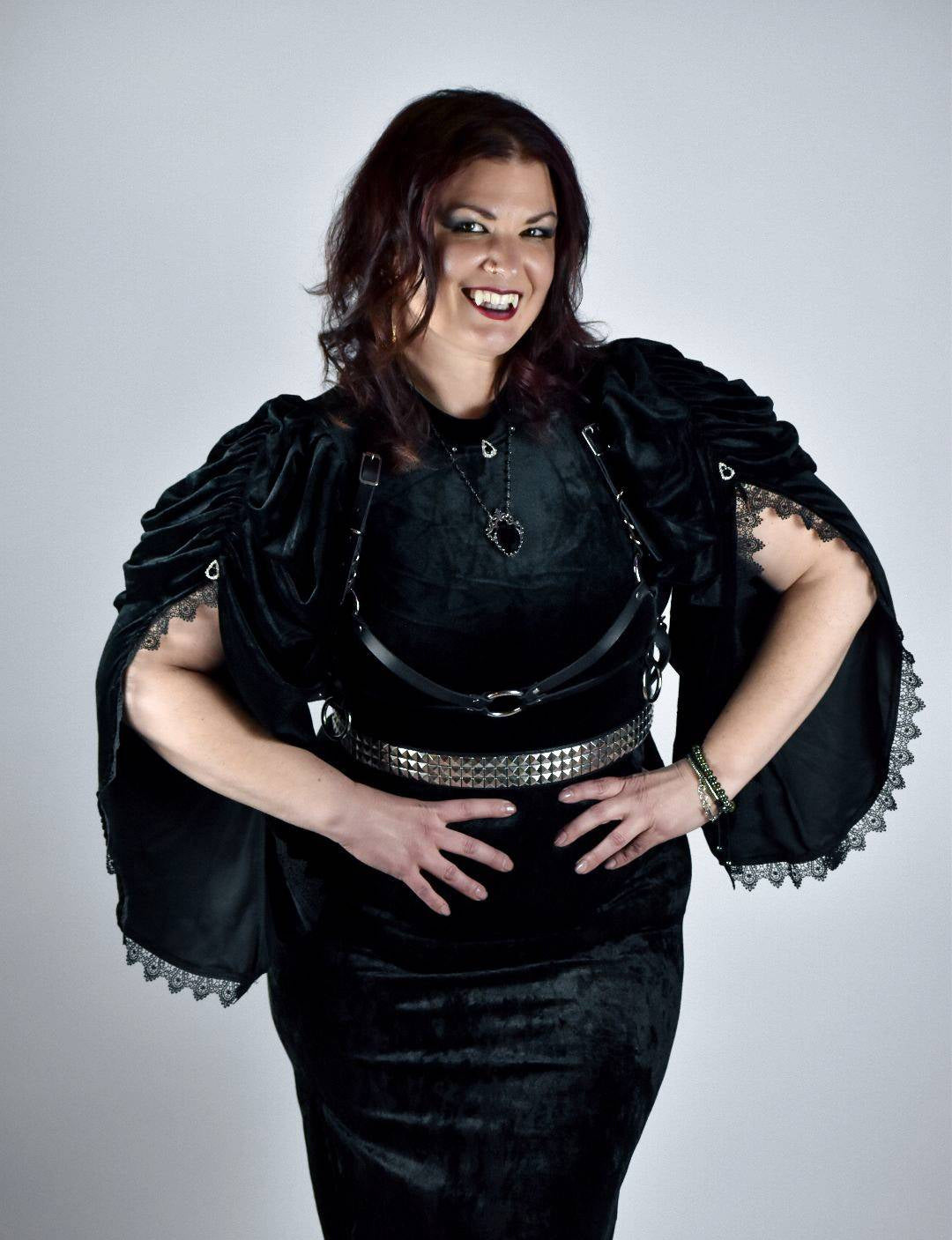 Black Goth Queen Top